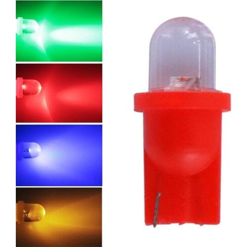 50pcs 6V T10 W5W 194 #555 Pinball LED Light for Bally Pinball Game Machine white red blue yellow green DC6V