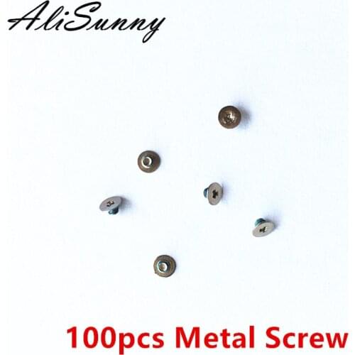 AliSunny 100pcs Metal Backplate Screw for iPhone 7 Back Plate shield Screw inside Screw Parts