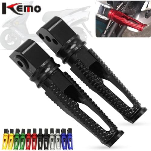 For Suzuki GSXR600 GSXR750 GSXR1000 GSXR1300 Motorcycle Accesstories Foot Pegs Pedals CNC Aluminum Rear Passenger Footpegs