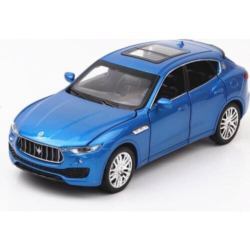 1:32 Toy Car Maserati SUV Metal Toy Alloy Car Diecasts & Toy Vehicles Car Model Miniature Scale Model Car Toys For Children