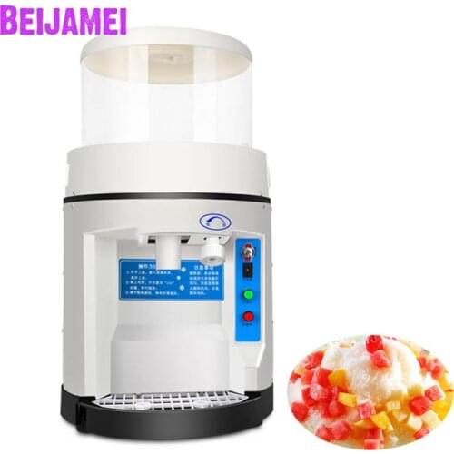 Portable electric commercial ice shaving machine small sand ice machine snowflake ice maker making for sale