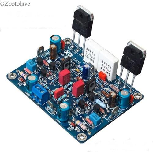 Free ship Music fax A1 circuit 20W ON 5551/5401 + 2SA1941 / 2SC5198 pure class A power amplifier board