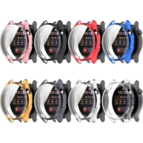 Watch Case For Huawei Watch 3 Case TPU All-inclusive Protective Shell PC Hard Shell + Tempered Film For Huawei Watch Accessories