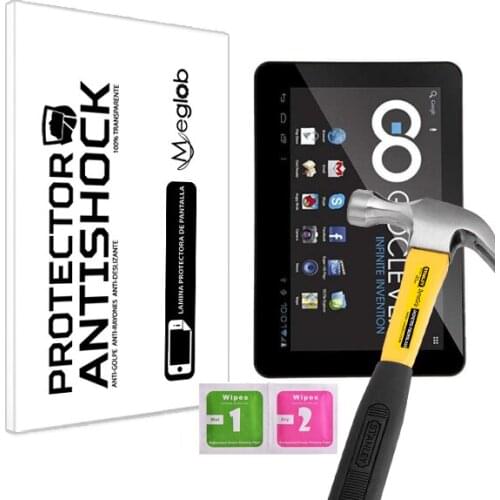 Screen protector Anti-Shock Anti-scratch Anti-Shatter compatible with Tablet Goclever Tab R106