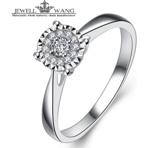JEWELLWANG White Rings