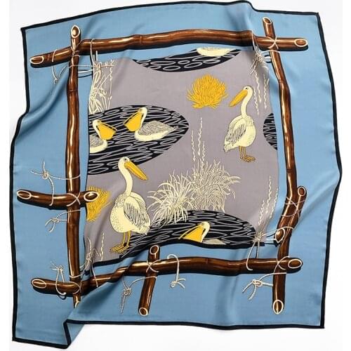 Square 100% Silk Scarves Women Foulard 2021 Scarf Ladies Shawl Wrap Female Hijab Poncho beach Kerchief Soft Bandana Pashmina