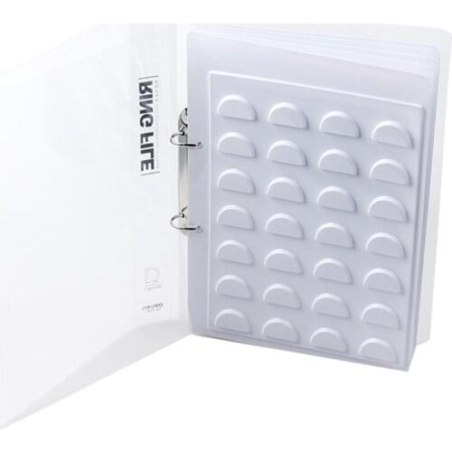70pairs False Eyelash Storage Book Makeup Display Container Eyelashes Sample Catalog Grafting Eyelash Eyelashes Display Card