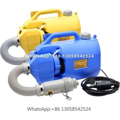 Portable Ultra Low Capacity Electric Spray Disinfection Machine, 5L Cold Fogging Sprayer ULV Fogger, Agricultural Sprayer