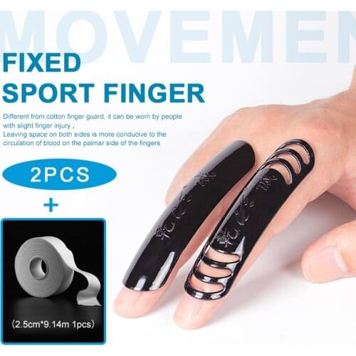 Qiancheng Basketball Finger Guard Finger Protection Sleeve Support Sports Finger Joint Belt Protection Finger Fixing Splint