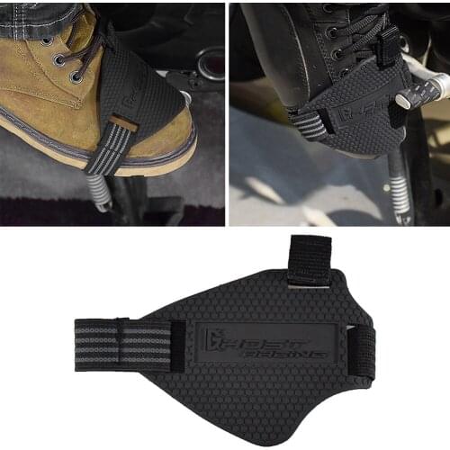 Adjustable Motorcycle Shoes Protective Gear shift Pad Anti Slip Motorbike Elastic Gear shifter Boot Cover shifter Guards Protect