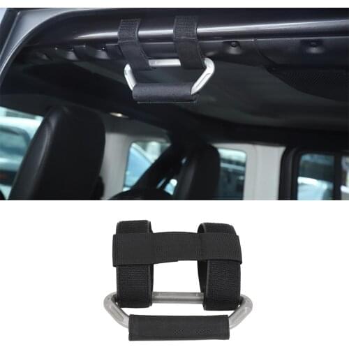 Car Roll Bar Grab Handles Grip Handle for Jeep Wrangler Accessories TJ JK JKU JL JLU Gladiator JT 1997-2022 Interior Accessories