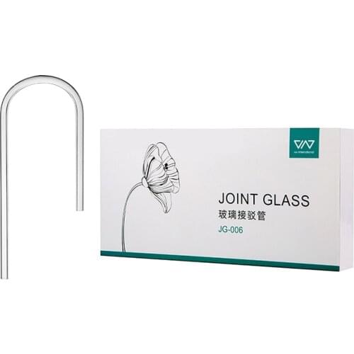 VIV Brand Joint Glass / U-tube Water Plant Tank Carbon Dioxide CO2 Tracheal Refiner Connection Elbow