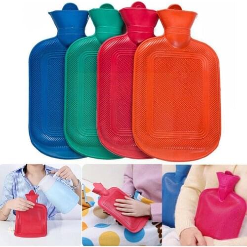 Warming Water Bottles Winter Warmer Screw Natural Rubber Injection Rubber Litre Hot Water 2 Water Liter Bottle K5X1