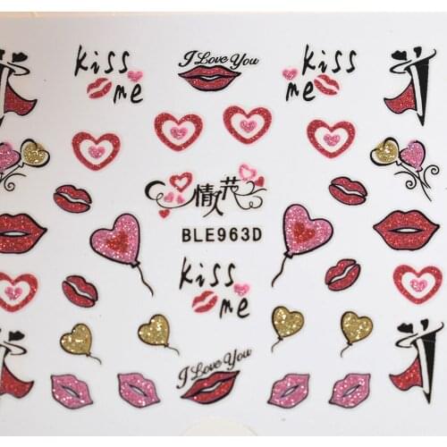 SUTONGXUE Nail Art Stickers