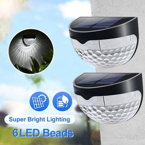 LED Solar Light Outdoor Lighting Garden Decoration Garden Fence Light Induction Wall Lamp Energy-saving Street Light Night Light