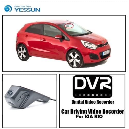 YESSUN for KIA RIO Car DVR Driving Video Recorder Mini Control APP Wifi Camera Registrator Dash Cam Night Vision
