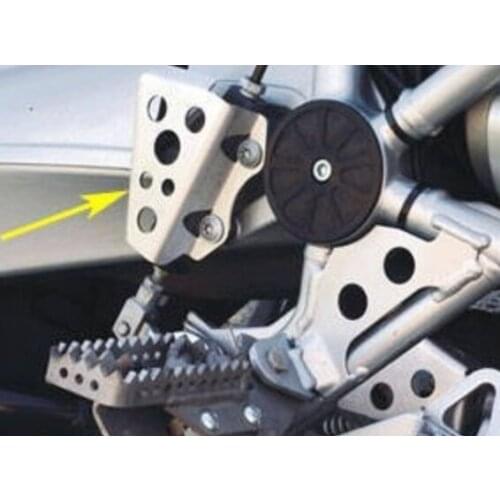 Stainless steel rear brake pump protection for R1200GS/ADV [2005-2012]