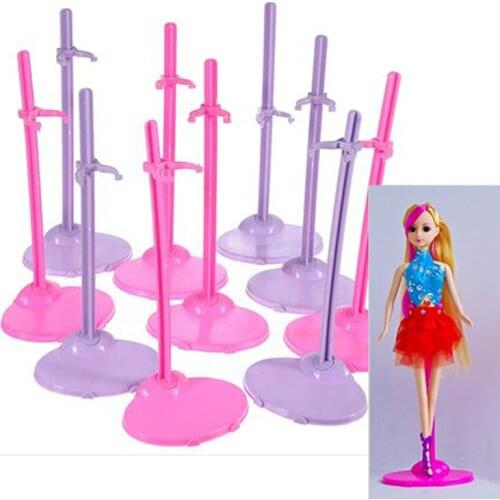 4 pcs/lot hot selling Doll Stand Display Holder For Barbie Dolls/Monster High dolls Free shipping