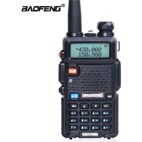 Baofeng UV-5R Walkie Talkie CB Radio Station VHF UHF 5W 128CH Portable Radio Transceiver UV 5R Hunting Radio