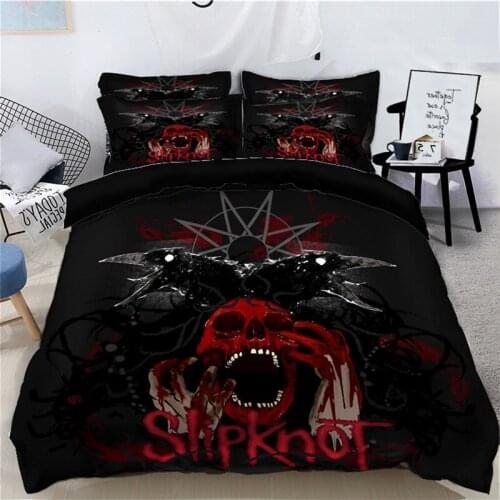 Halloween 3D Bedding Sets kids Bedlinen Queen King Size super king Duvet Pillowcases cover Set Skeleton pattern for adults