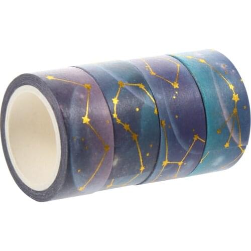10 Rolls Washi Tape Set Decorative Cartoon Tape Art Craft Scrapbook Tape