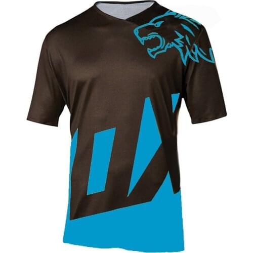 2021 New High Quality MTB Bike Jersey Bicycle Downhill Jersey Riding Cycling Jerseys Summer MTB Clothing