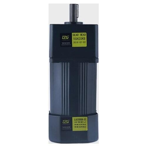 AC220V90W 5IK90RGN single-phase speed-regulating gear motor,suitable for mechanical equipment/power tools,multi-speed optional