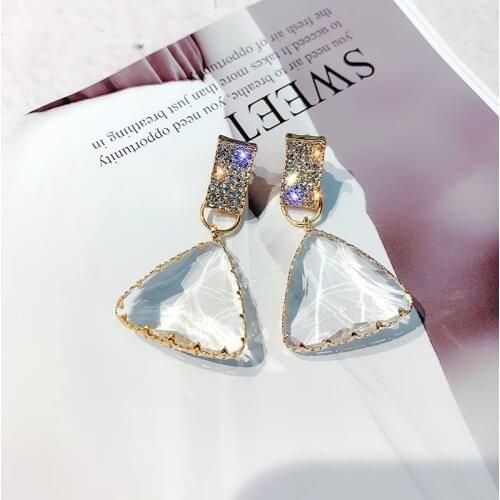 Серьги с камнями RUOYE China At AliExpress