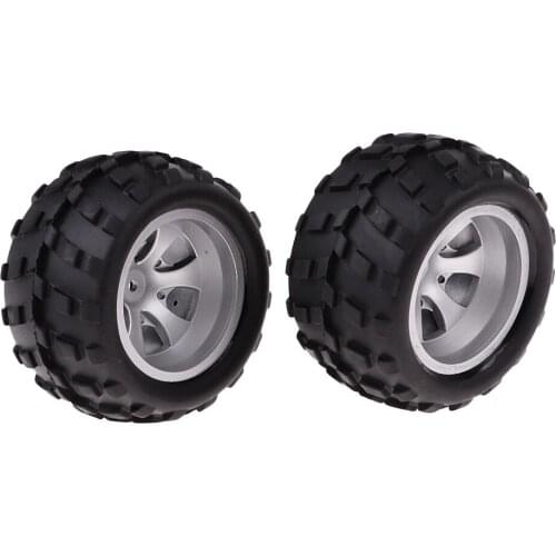 2Pcs Radio Control RC Truck Buggy Rubber Tire Tyres Left for WLtoys A979 A979-A