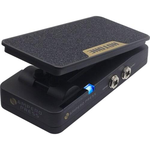 Hotone Ampero Press 2 in 1 Passive Volume Expression Control EXP Pedal with External EXP Jacks General for Other Music Devices