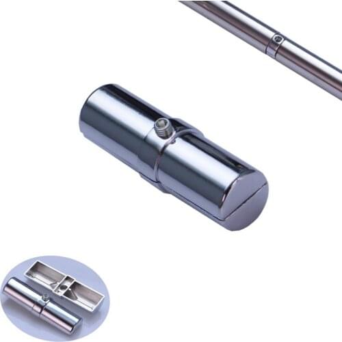 32mm Round Pipe Inner Connector Rack Airing Rod Assembly Accessories Stainless Steel Pipe Thickening Joint Fixer Fitting 5pcs