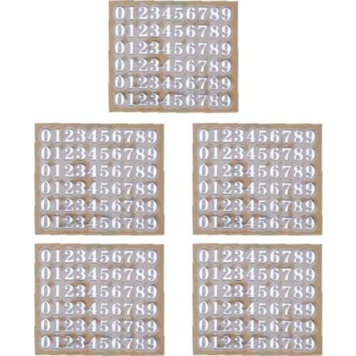 5Pcs 3mm Alphabet Letters Chunky Glitter Epoxy Resin Decorative Stickers Engkish Letters Numbers UV Epoxy Resin Fillings