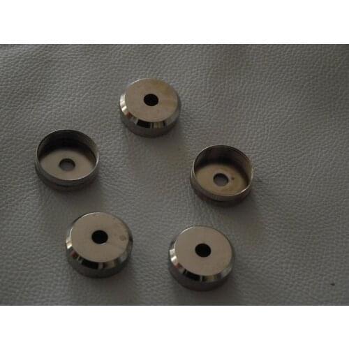 6 pcs trumpet Repair parts Bottom Valve cap