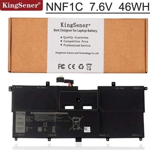 KingSener NNF1C Laptop Battery For Dell XPS 13 9365 Series XPS13-9365-D1605TS D1805TS HMPFH N003X9365-D1516FCN 7.6V 46WH