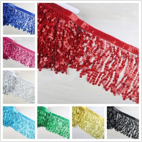 Panic Buying 15cm Long Royal blue Fringe Lace Fringe Trim Tassel Trim Home Decoration Accessories Stage Clothing Accessories