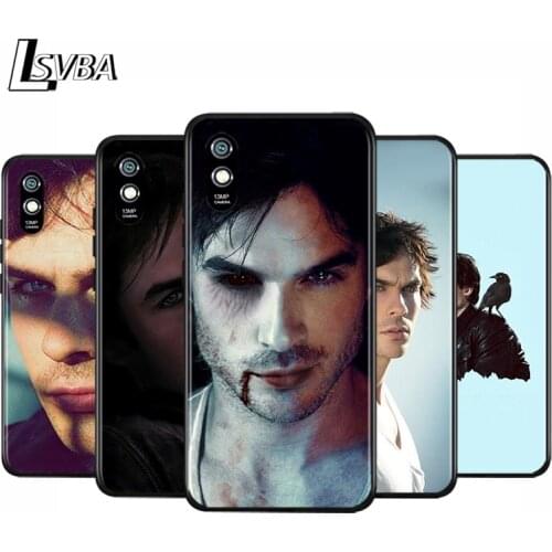 The Vampire Diaries Ian Somerhalder Anti-Fall Phone Case For Xiaomi Redmi 10X 9C 9A 9 GO K20 8A 8 7A 7 S2 6A Pro 5G Black Cover