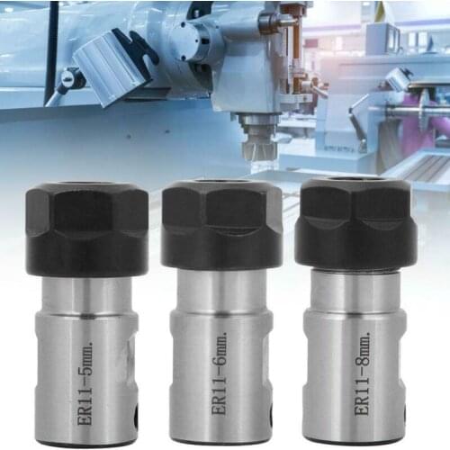 Holder Straight Shank Chuck Tool C16-ER11-35L CNC Extension Rod Milling Holder Straight Shank Chuck Collet 5mm/6mm/8mm Parts