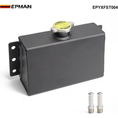 EPMAN Aluminum Coolant Expansion Fill Fuel Tank For Honda Civic 240SX,WRX EPYXFST004