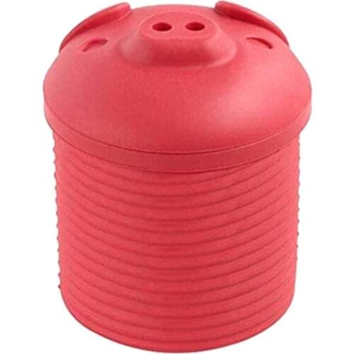 Bacon Grease Container Piglet Shape Food Grade Silicone Grease Collector Kitchen Accessories