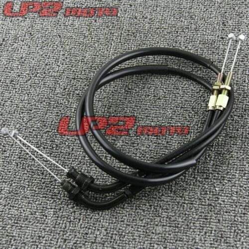 For Honda VFR400 VFR30 NC30 RVF400 NC35 Throttle Line Throttle Pull Oil Cable 1Pair
