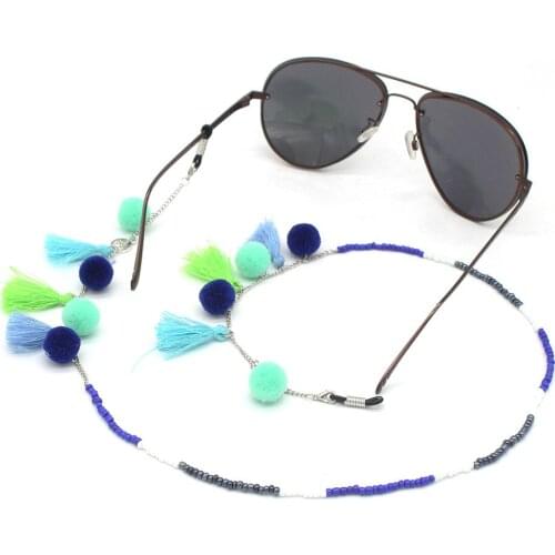 Fashion Womens Tassel Eyeglass Eyewears Sunglasses Reading Glasses Chain Cord Holder neck strap Rope