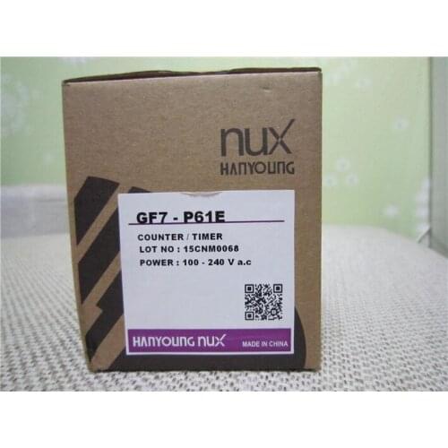 New Original Hanyoung NUX counter GF4-P41N GF4-T40N GF7-P61E GF7-P62E GF7-P41E timer