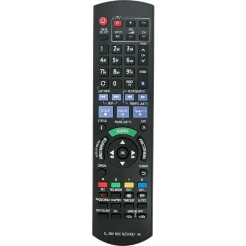 New Replaced DVD Recorder Remote Control For Panasonic DMR-HW220 DMR-PWT540 DMR-BWT740 DMR-BWT835 DMR-BWT945