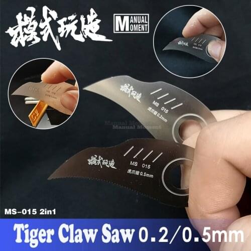 Gundam Model Dedicated Transformation Upgrade Tools Portable Mini Hand Saw Tiger Claw Saw Modeling Hobby Craft Accessory