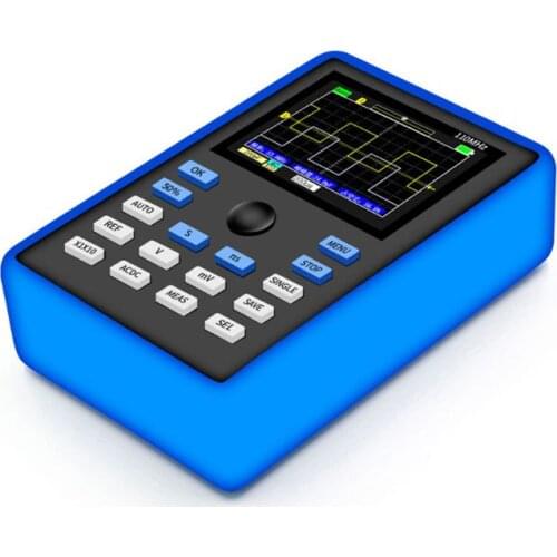 Professional DSO1C15 2.4 Inch LCD Display Screen Handheld Digital Oscilloscope 500MS/s Sampling Rate 110MHz Analog Bandwidth