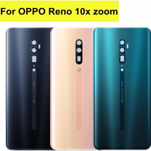 6.6" 10x zoom Back Cover Battery Housing Door Rear Case Shell For OPPO Reno 10X Zoom Glass Replacement CPH1919