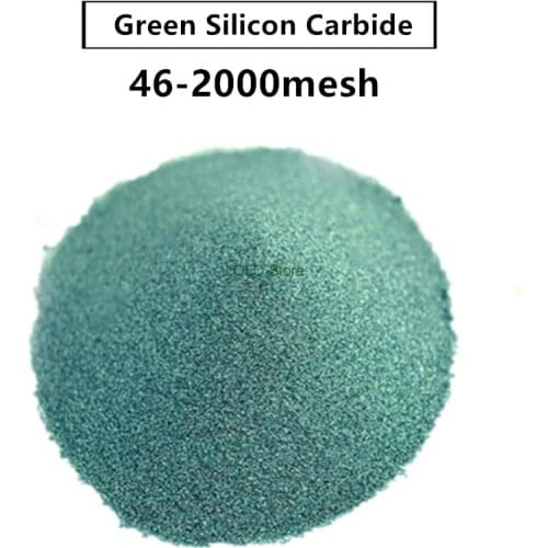 Green Silicon Carbide Stone Sandblasting Machine Precision Polishing Hardware Glass Lamps Polishing Powder 46-2000Mesh