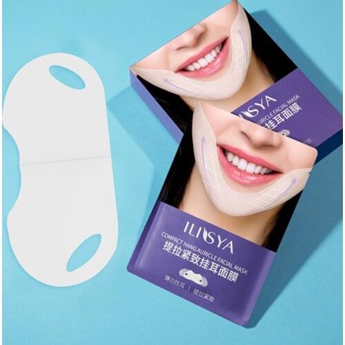 10pcs-V-Shaped Face Mask Slimming Firming Facial Mask Ear Hook Double Chin Bandage V Shape Moisturizing