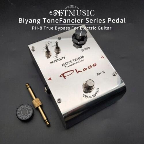 Biyang ToneFancier CO-8 Compress Electric Guitar Effect Analog Compressor Pedal True Bypass With gold pedal Connector