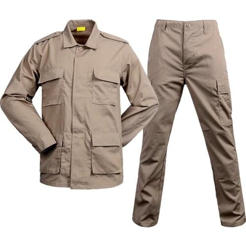 Army Military Tactical Cargo Pants Uniform Mulitcam Camouflage Tactical Military BDU Combat Uniform US Army Men Clothing Set